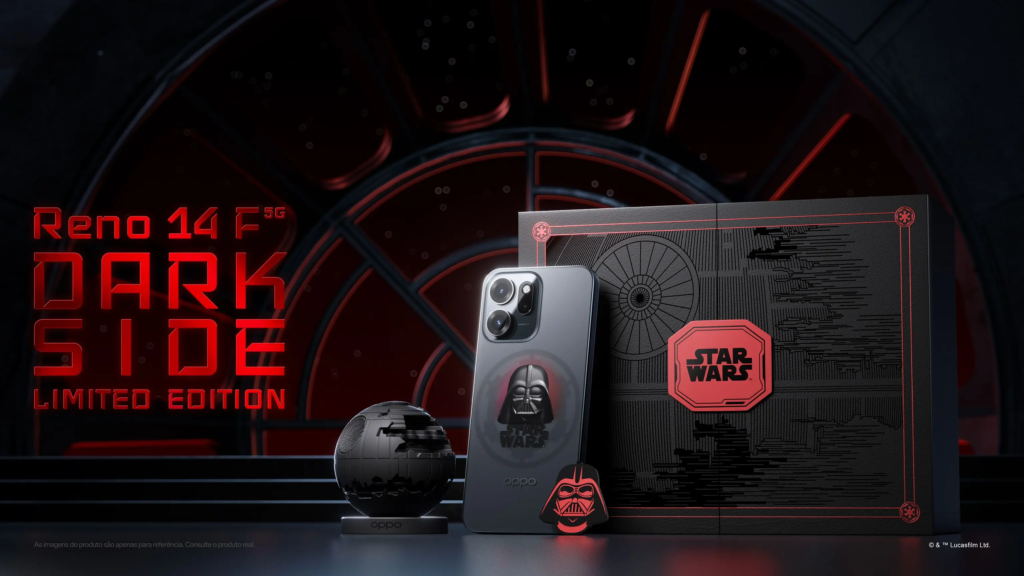 OPPO Reno14 F Edição Limitada oppo starwars